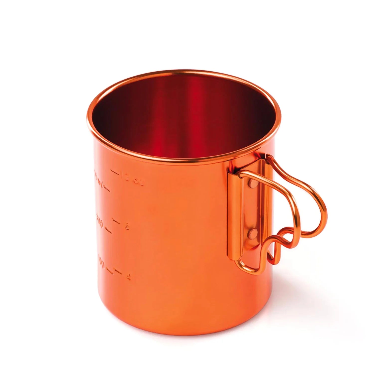 Tazza da campeggio leggera in alluminio Bugaboo 0,42L Arancio - GSI